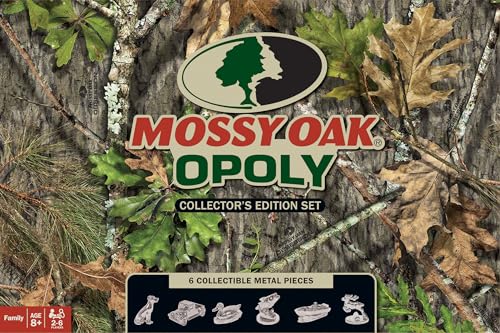 Masterpieces Mossy Oak Opoly Board Game - Nature Trivia, Wildlife