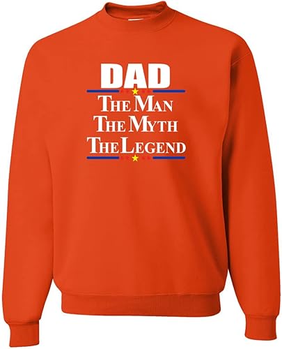 Wild Bobby Dad The Man Myth Legend Funny Gift Idea Father's Day Unisex Crewneck Sweatshirt