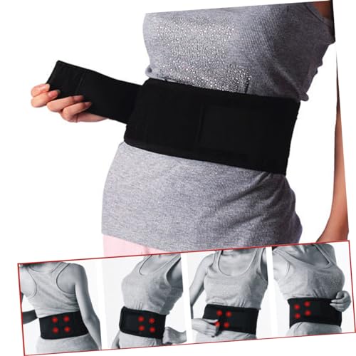 Faja lumbar magnética ajustable Ipetboom talla M negra miniatura 7