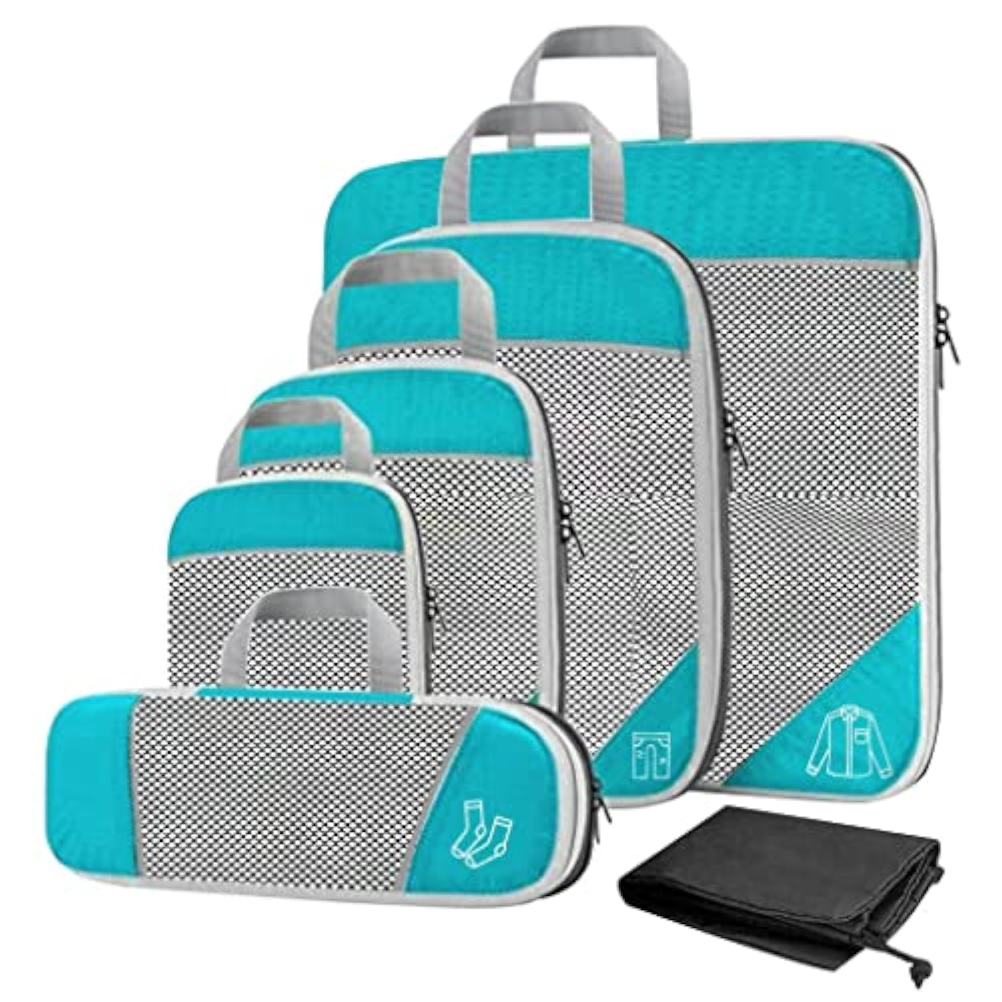 Lightweight Compression Packing Cubes for Easy Access