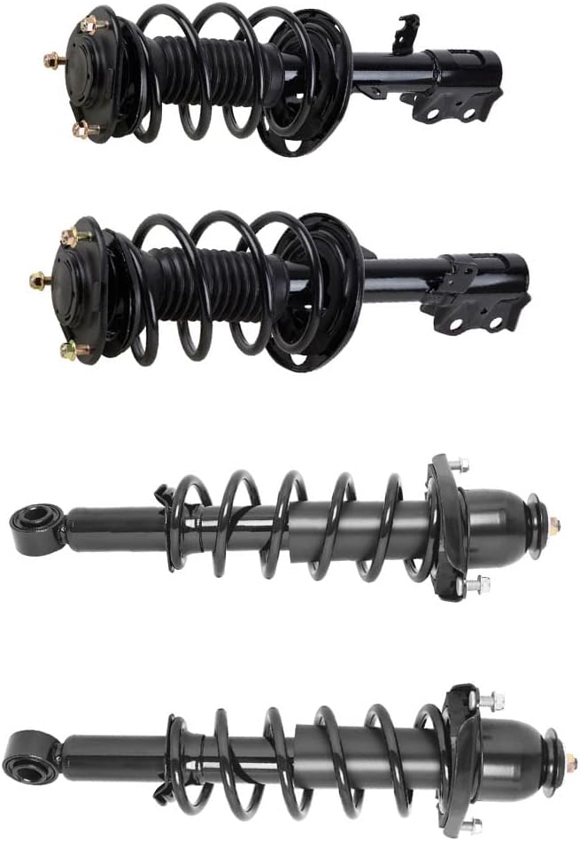 For Toyota Corolla 2014 2015 2016 2017 Front Rear Shock Strut Spring Set - BuyAutoParts 77-697054C New