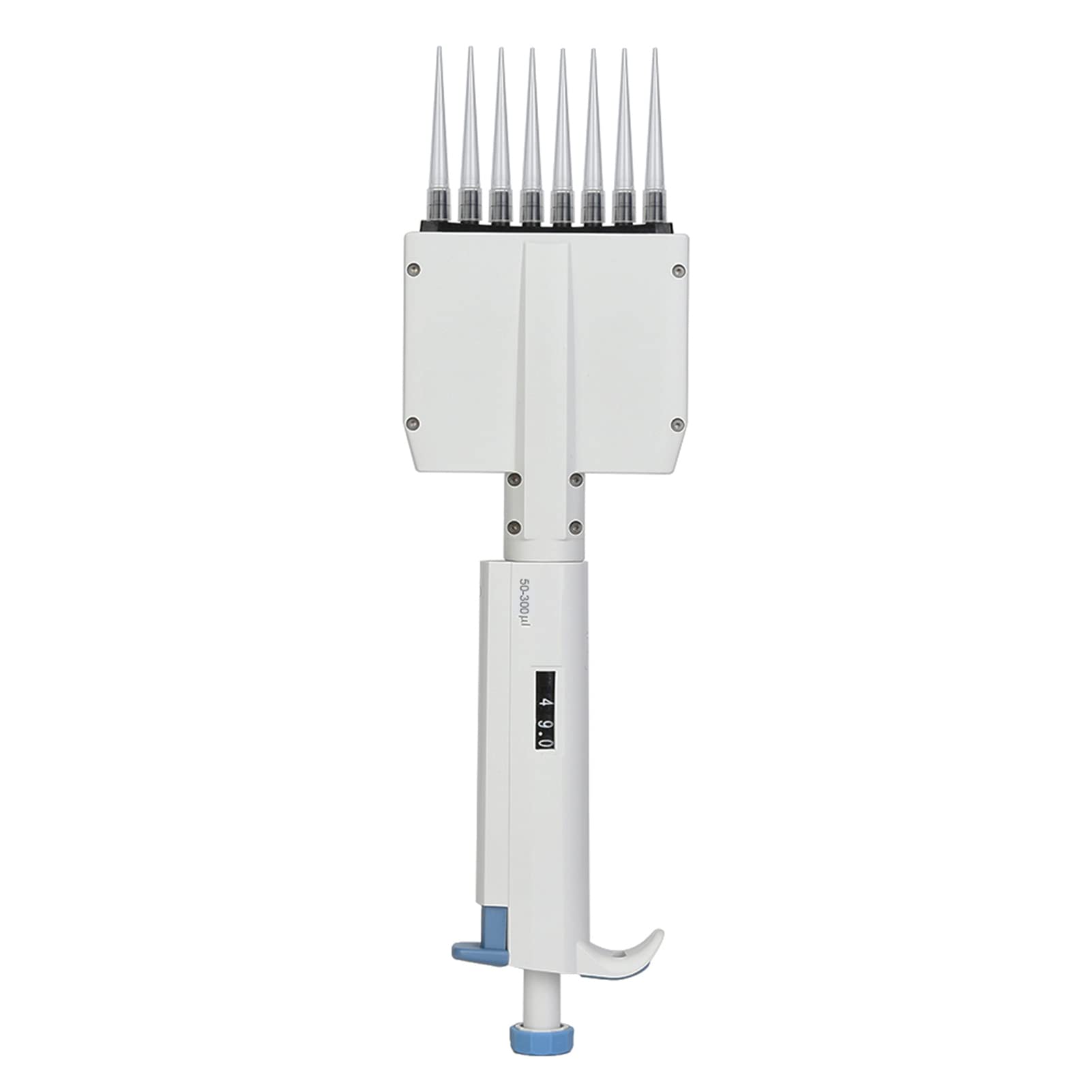 Pipetta a 8 Canali Pipetta da 50-300 μl Pipetta Multicanale Pipetta Meccanica a Volume Variabile Pipetta Regolabile Manuale Strumento di Laboratorio