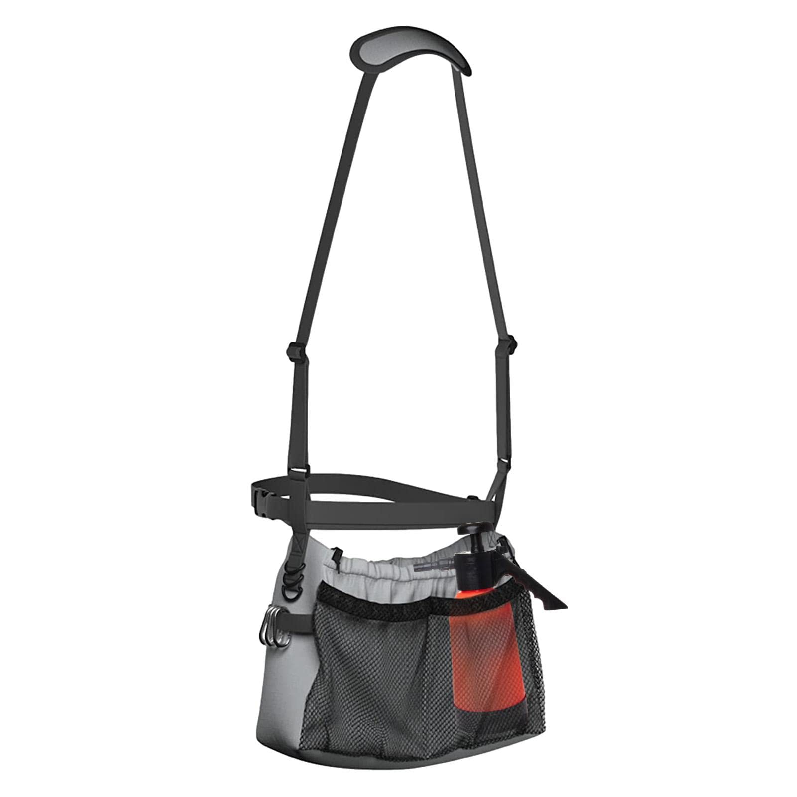 5 Cintura Porta Attrezzi - da Cintura, da Cintura per Attrezzi su Un Lato, Grembiule da Lavoro per Attrezzi da Lavoro, Design a Tasche Multiple, Cintura Regolabile