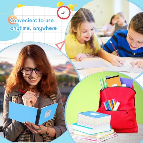 Carnet de composition A5 marbré Fainne avec couverture colorée - 5