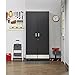 SystemBuild Evolution Boss Tall Storage Cabinet, Charcoal Gray