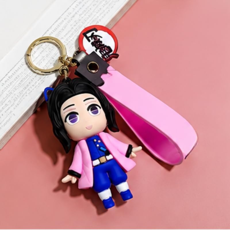 Image of Cute 3D Keychain | Keyring & Quirky Bag Charm | Hard Silicone, Unbreakable | Travel Essential | Kids Friendly | Strap & Bag Hook