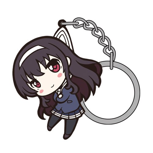 冴えない彼女の育てかた 霞ヶ丘詩羽 つままれキーホルダー