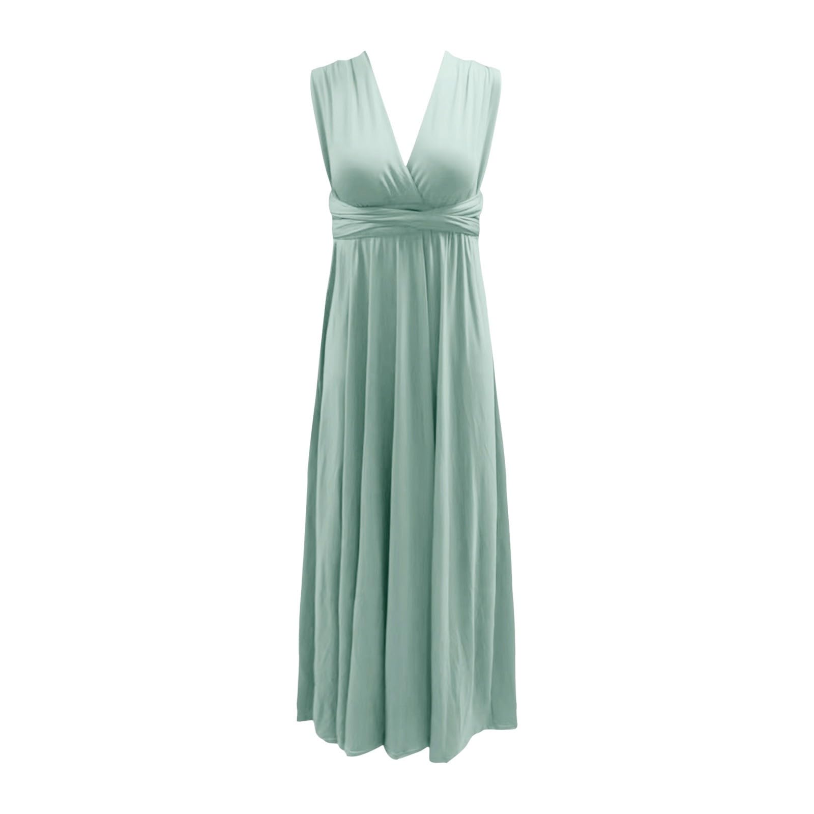 Robe Infinity avec Bandeau, Robe Demoiselle d'honneur Femme Convertible, Longue, Grande Taille, Multi-Way, Soirée,Mariage Invitée - 3