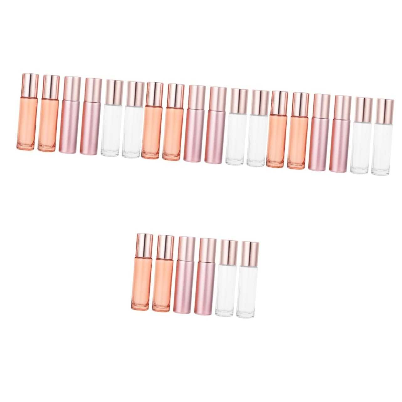 4 Sätze Rollerflaschen Für Ätherische Öle Und Praktische Wiederverwendbare Flaschen Für Diy Düfte Und Flüssigkeiten Für Unterwegs 6 Stück * 4