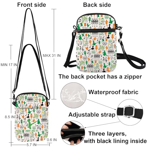 KEYCHIN Irish Dance Crossbody Bag Irish Dancer Gifts Irish Dancing Shoulder Bag Irish Dancer Messenger Bag2