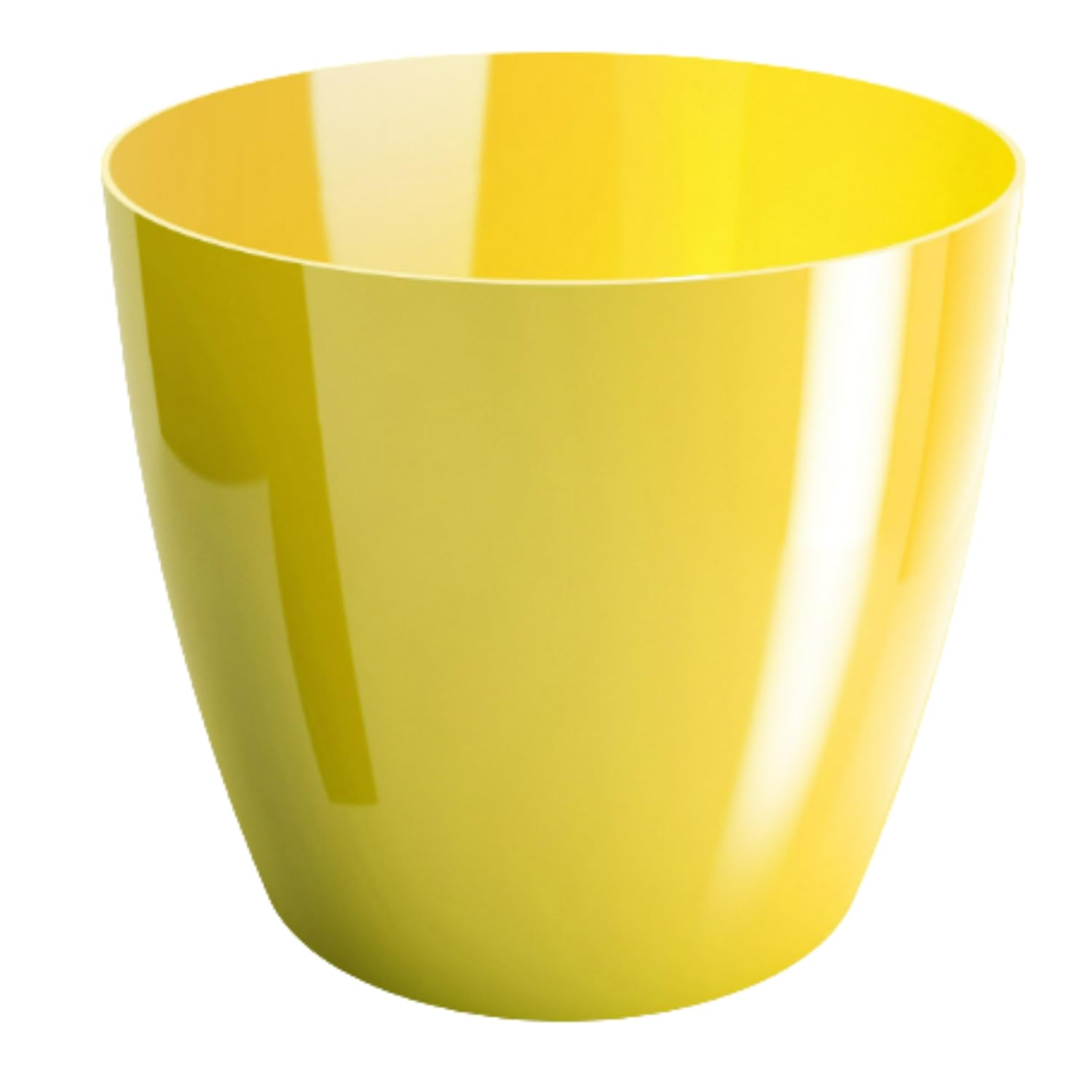 B2C Plant Pot Flower 20 Colours 9 sizes Gloss Plastic Plant Pots Planter Saucer Tray Deco (28 cm/ 11 inch, Purple) — view 29