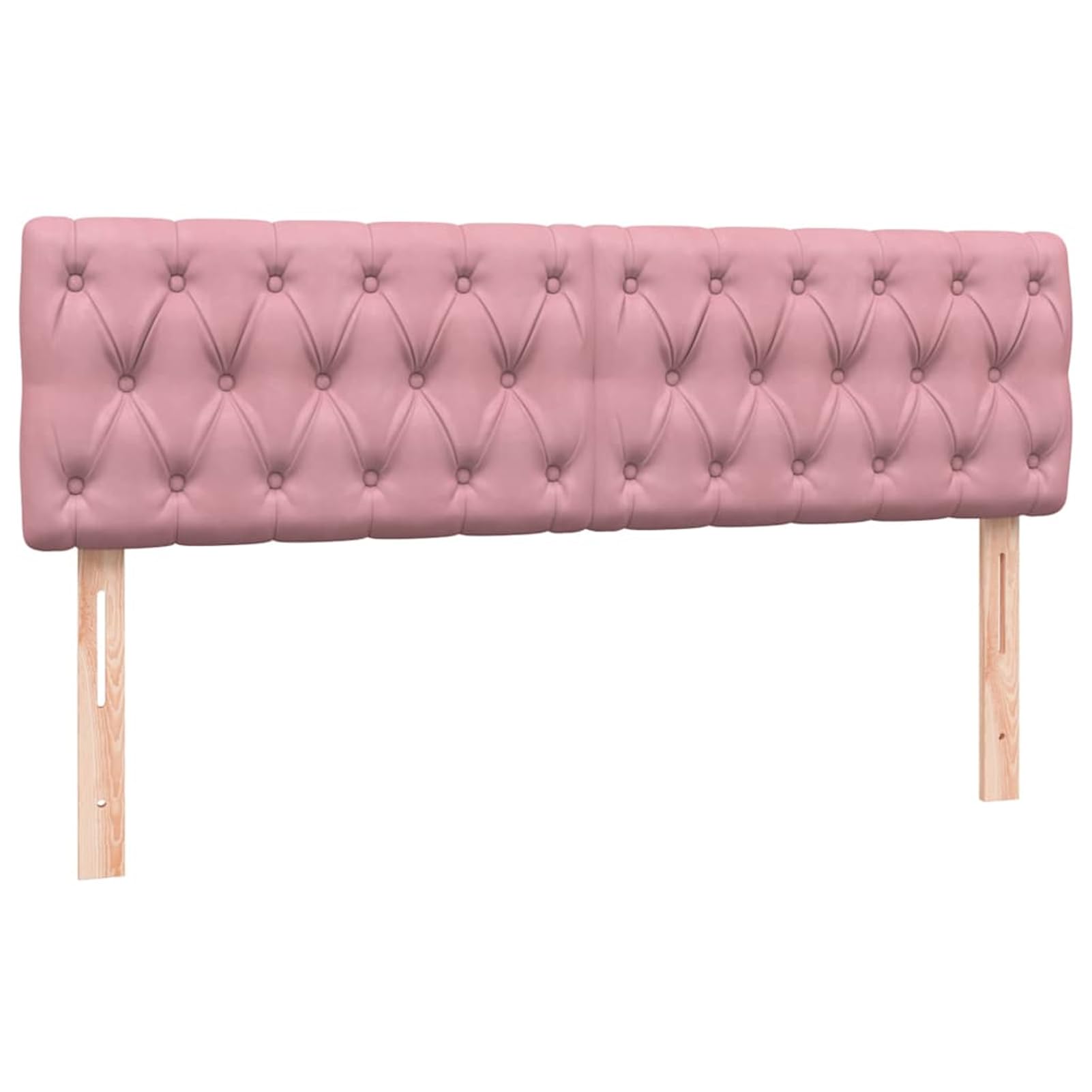 ATOMSTACK MAKER Letto a molle, rosa, 140 x 220 cm, con materasso a molle insacchettate, testiera in velluto regolabile in altezza, coprimaterasso traspirante e lavabile, per camera da letto e camera
