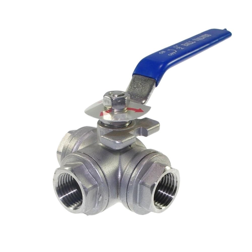 Robinet à bille inox SS304 pour gérer le débit d'eau de la maison