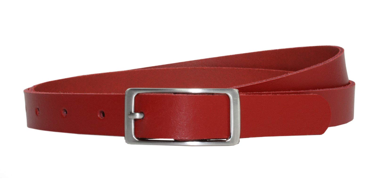 Vascavi Ledergürtel, 2 cm breit, Made in Germany, echt Leder Gürtel für Damen, als Hüftgürtel, kürzbar