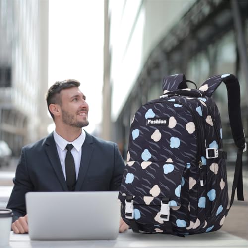 Image of Tinytot 30 Litre Japanese Korean Style School Bag Water-Resistant Laptop & Travel Backpack - Unisex Large 18 Inches Multipurpose Student Backpack for Boys & Girls, Men & Women