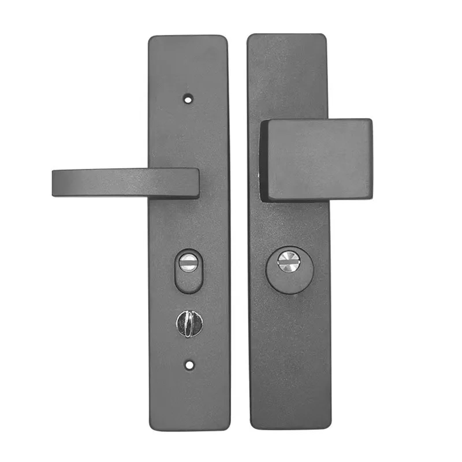 Wajjwi One Color Door Handle Universal Anti-Theft Mortise Entrance Gate Anti-Explosion Fix Distance 235Mm For Home(9Cm Door)