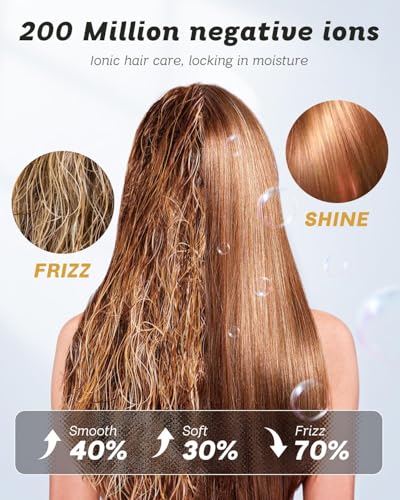 SUPGALIY Dual Voltage Travel Hair Dryer Mini High Speed Blow for Fast Drying Ionic - image 6