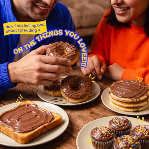 Image of Beyond The Sugar Chocolate Hazelnut Spread | No Palm Oil | No Added Sugar | Contain Monk Fruit & Allulose | No Artificial Flavors /Preservatives | 300G