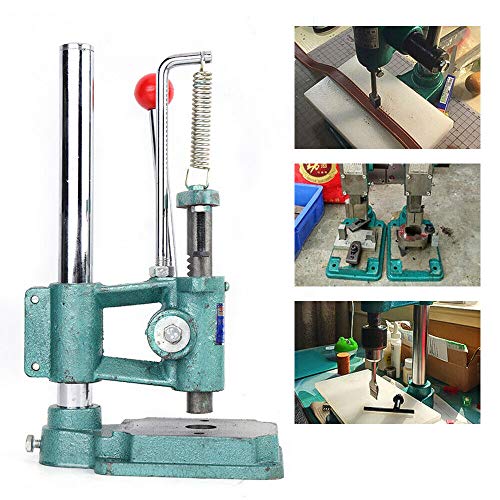 Embossing Stamp Press Machine Leather Stamp Imprinting Punching Logo Pressure US Heavy Duty