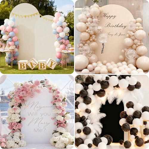 Couverture de Fond d'arche de Mariage Housse Extensible 7.2 FT