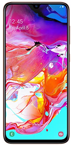 Samsung Galaxy A70 - Smartphone 4G (6,7'' - 128GO - 6 GO RAM) - Orange - Autre version