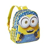 Dimensiones: 30 x 26 x 9.5 cm KARACTERMANIA Minions Mochila Infantil, 30 cm, Azul