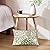 Dahlia Outdoor Lumbar Pillow Cover 12x20 Green White Floral Geometric Abstract Pillowcase Rectangle Pillow Case Cotton Linen Modern Farmhouse Cushion Cover for Sofa Couch Chair Outside Indoor Home