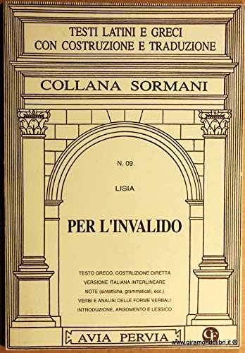 Per l'invalido Per l'invalido