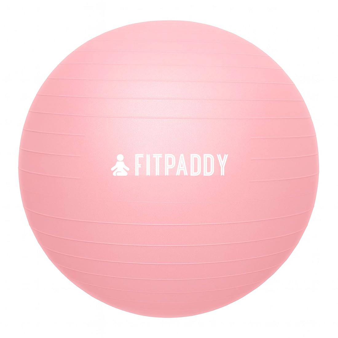 Fitnessball 65 cm Rosa – Professioneller Anti-Burst – inklusive Pumpe – Yoga Ball für Pilates Bauchmuskeln und Körperhaltung – Gymnastikball kann als ergonomischer Stuhl verwendet werden – maximale