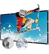 Amazon.co.jp: プロジェクタースクリーン 持ち運び 折り畳み式 84