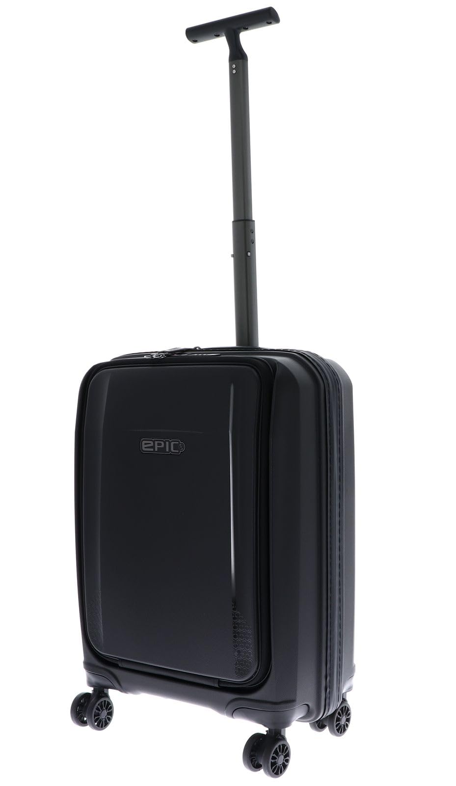 EPIC Phantom SL 4-rolkowa walizka kabinowa z kieszenią na laptopa 55 cm Phantom Black, FANTOM CZARNY