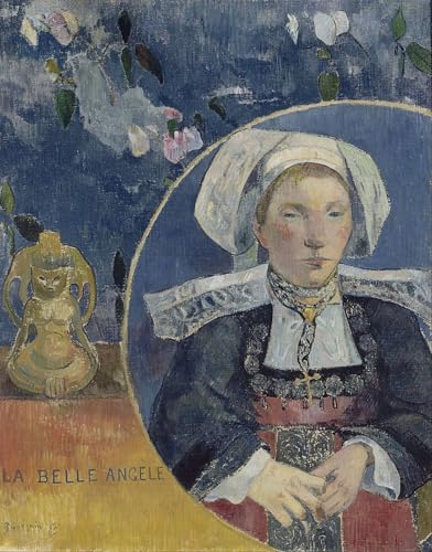 Impression d'art la Belle Angèle de Paul Gauguin - Toile décoration murale de 60x90cm