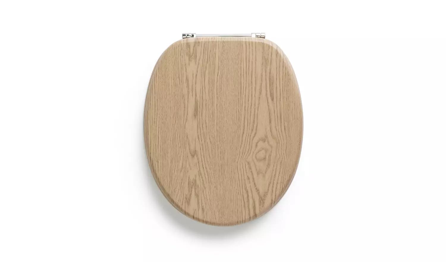 Natural Oak Effect Toilet Seat - Natural
