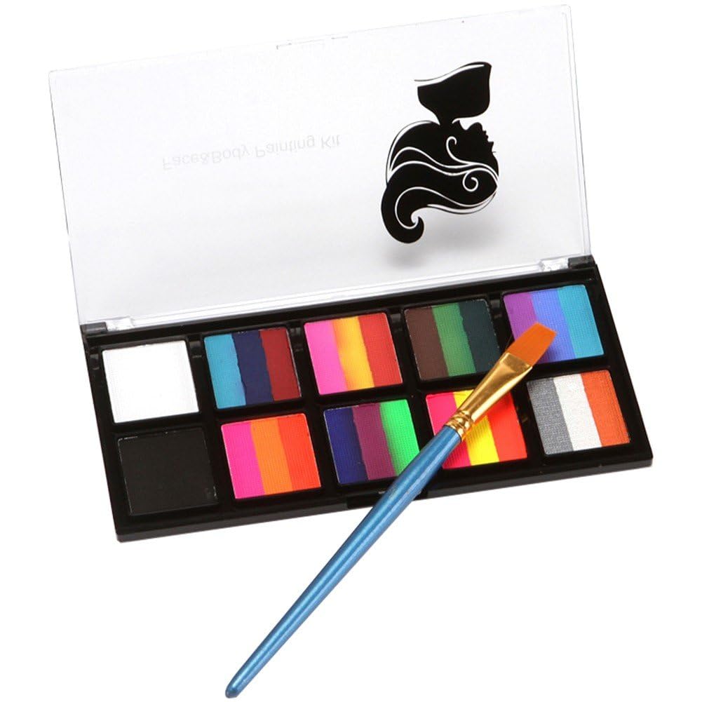 Amazon.co.jp: フェースボディーペイント 10色ドーラン メイクアップ