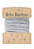 Natural Life Women's Boho Bandeau, Heather Grey