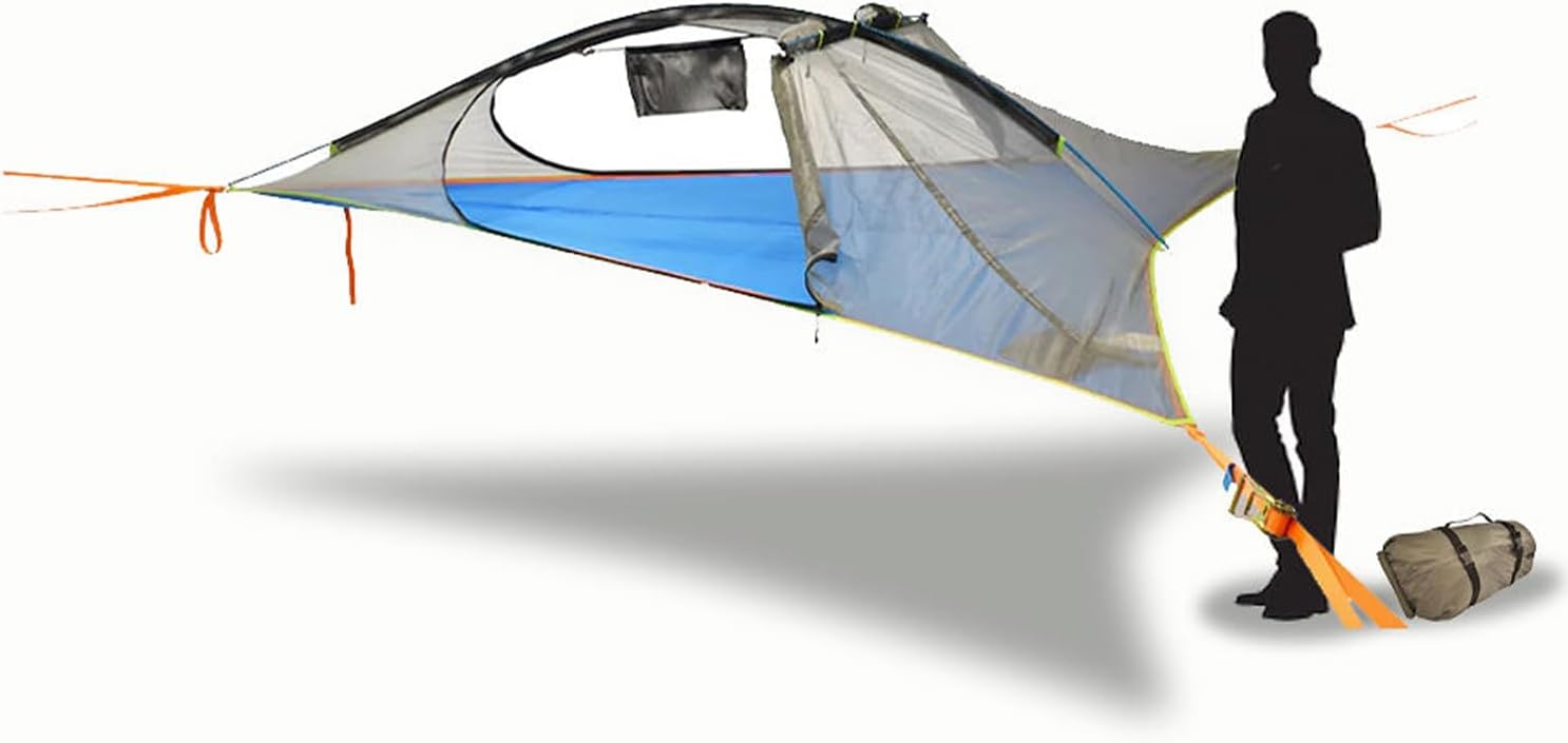 Tentsile Flite+ V3 Lightweight Camping Tent Hammock, Portable Treehouse for Backpackers, Backyards, Nature Lovers, Designed in The UK