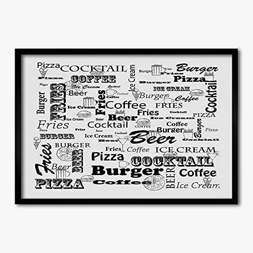 Cadre photo affiche Tulup 70x50 cm idéal pour décorer la cuisine ou la salle