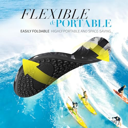 Image of Homitem Water Shoes for Women Men Aqua Socks Swim Beach Pool River Slip-On Barefoot Quick-Dry Vacation Cruise Essentials Accessories for Yoga Kayak Sports