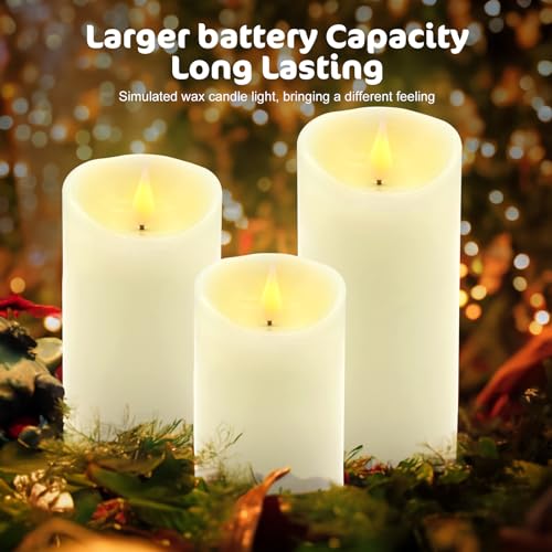 Velas LED recargables parpadeantes para crear un ambiente acogedor 4