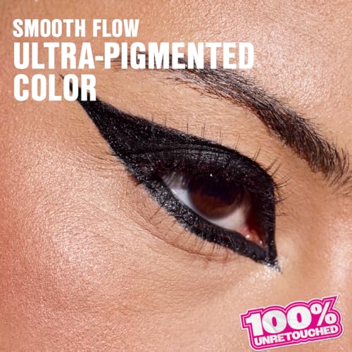 wet n wild Mega Last Breakup Proof Liquid Eyeliner - Ultra-Fine Brush, Waterproof, Long-Lasting - Cruelty-Free & Vegan - Ultra Black - Image 6