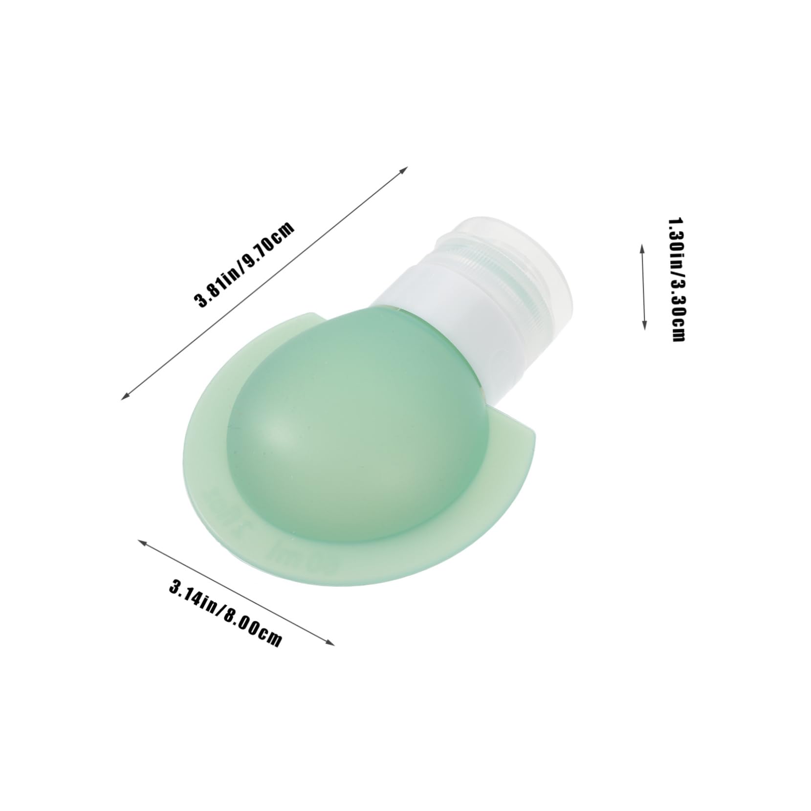 BESTYASH 5 Set Bottiglie Viaggio Silicone Ricaricabili Contenitori Per Shampoo E Lozioni Impermeabili E Compatti Per Cosmetici E Toiletries Viaggio 3 Pezzi*5