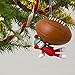 Hallmark Keepsake Personalized Christmas Ornament 2018 Year Dated, Football Star Sock Monkey