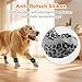 PICK FOR LIFE Hundesocken Anti-Rutsch 2 Paar Doppelseitige mit Verstellbaren Riemen für Innenbereich (Grau, L)