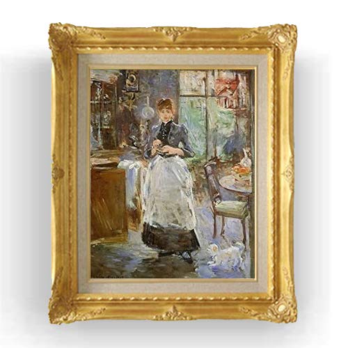 Amazon.co.jp: ベルト・モリゾ ダイニングルーム F6 油絵直筆仕上げ