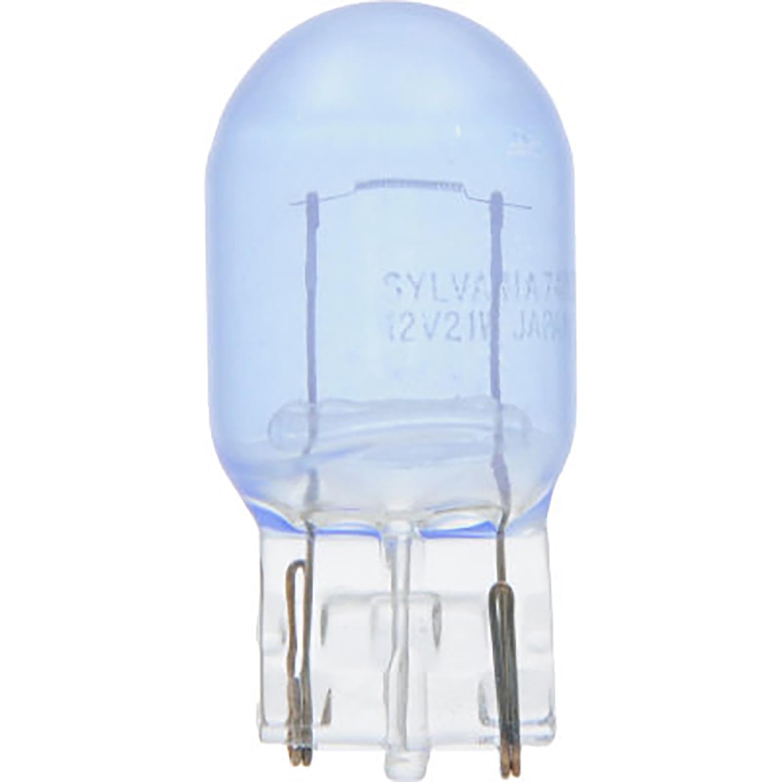 SYLVANIA - 7440 SilverStar Mini Bulb - Brighter and Whiter Light, Ideal for Daytime Running Lights (DRL) and Back-Up/Reverse Lights (Contains 2 Bulbs)