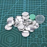 maquina para forrar botones de tapiceria Uso Versátil--- Los botones de cubierta son ideales para una amplia de proyectos de manualidades como joyería, regalos, juguetes y accesorios, permitiendo personalizar cada creación.