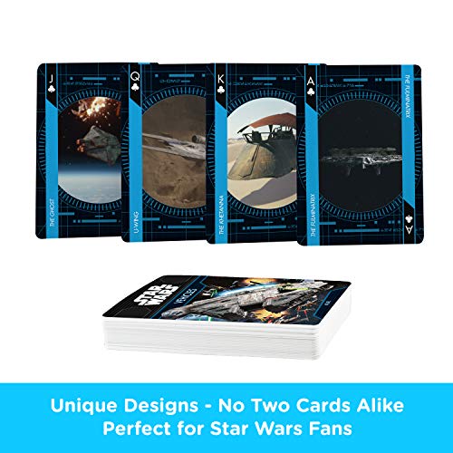 Naipes Star Wars Vehículos Póker Tamaño Oficial miniatura 3