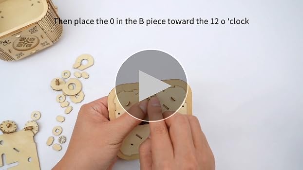 Amazon.com: DIY Wooden Puzzle Treasure Box Kit - 3D Mechanical