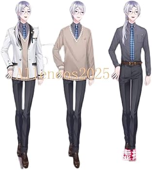 Amazon | [S/D] LONGSHUMU 弦月藤士郎 制服 コスプレ衣装 (XL, 女性