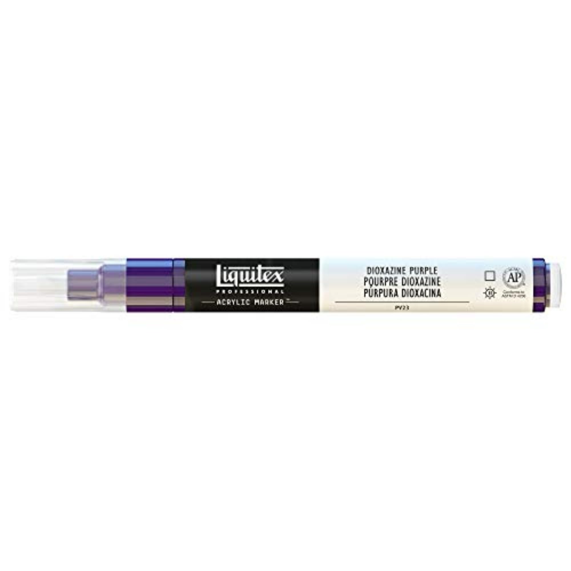 Liquitex 2-4 mm Fine Nib Paint Marker - Dioxazine Purple